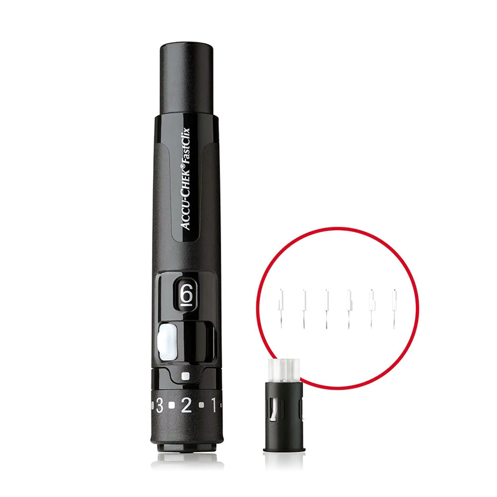 Accu-Chek FastClix Lancing Bundle (Lancing Device and 100 Lancets)