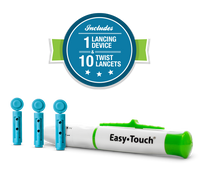 Easy Touch Lancing Device & Lancets