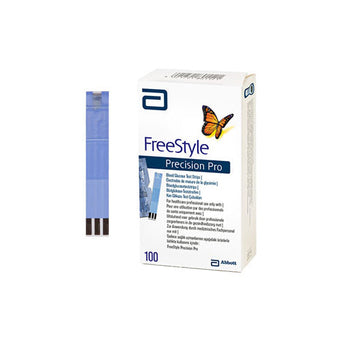 compare product FreeStyle Precision Pro Test Strips 100ct