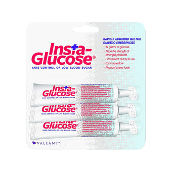compare product Insta-Glucose Gel - Cherry Flavor - 3 Pack