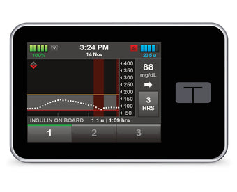 compare product Tandem t:slim X2 Insulin Pump with Basal-IQ Technology