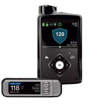 compare product MiniMed 670G Pump System with Guardian CGM Technology