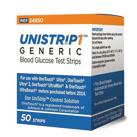 UniStrip Test Strips 50ct